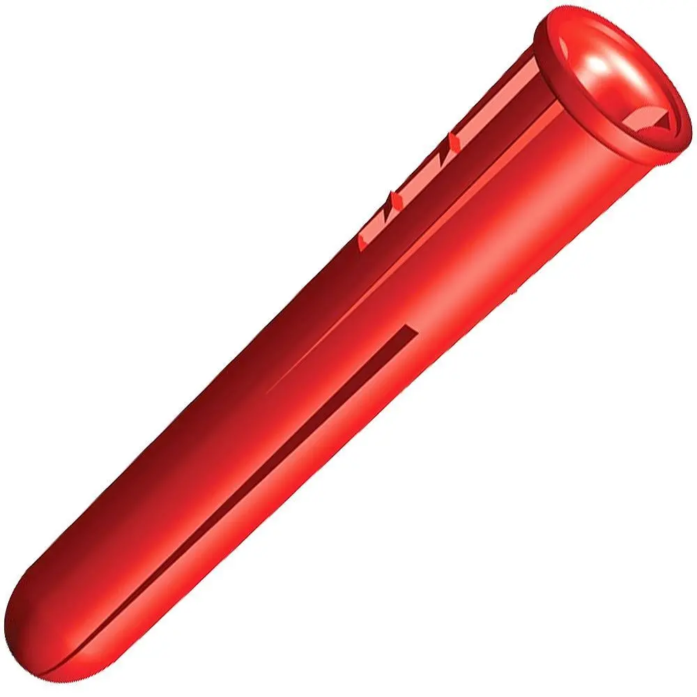 Timco Red Plastic Plug (100/Box) Rplug 1