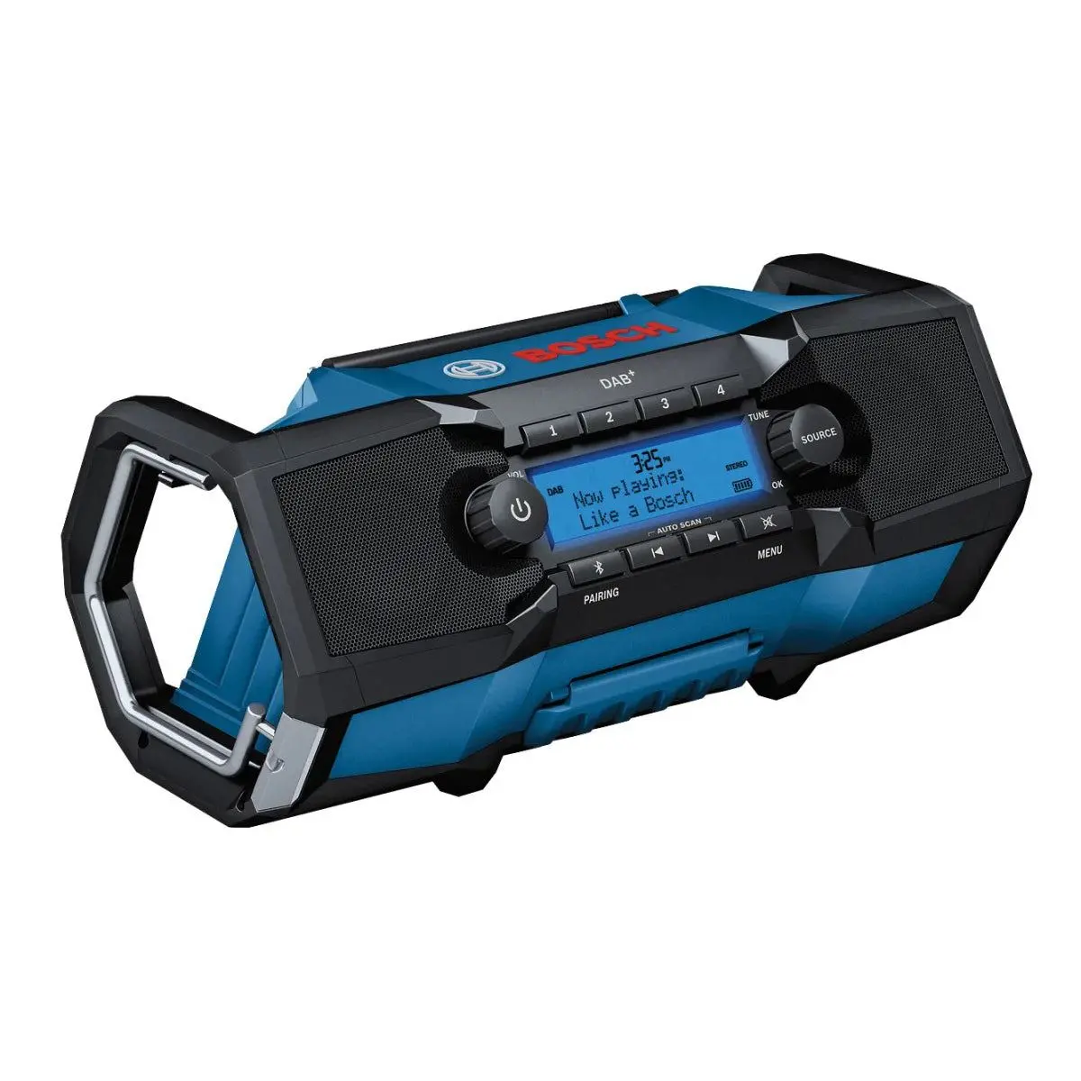 Bosch Gpb 18V-2 C Professional Bluetooth Dab & Radio 240V Body Only For Jobsite Entertainment 06014A3170 1