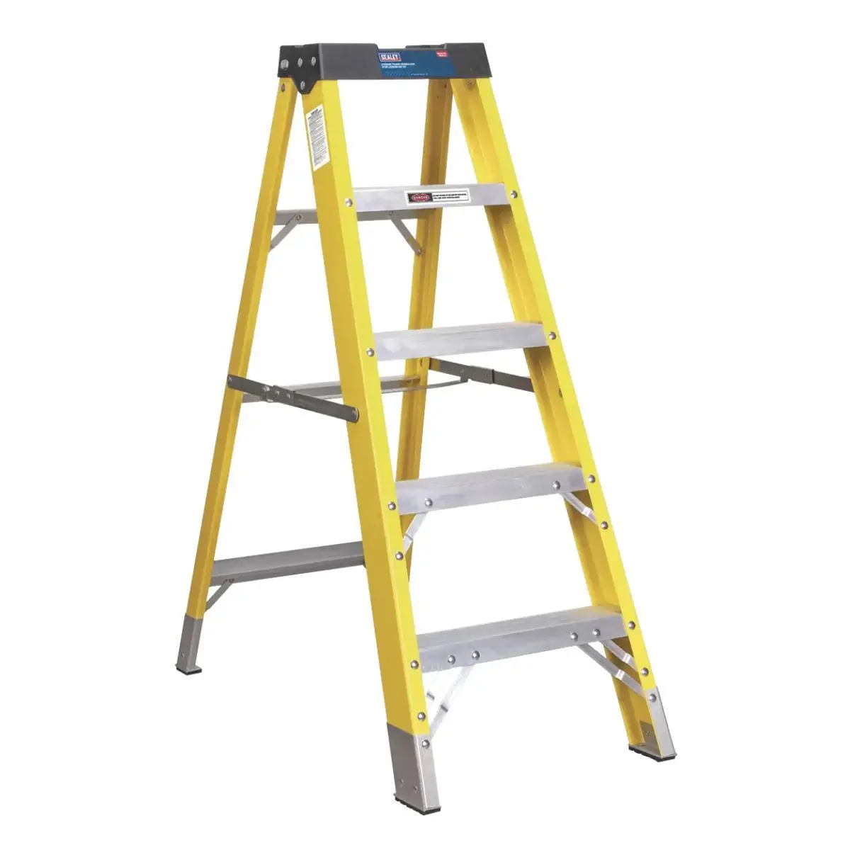 Sealey Fsl5 Fibreglass Step Ladder 4-Tread En 131 1