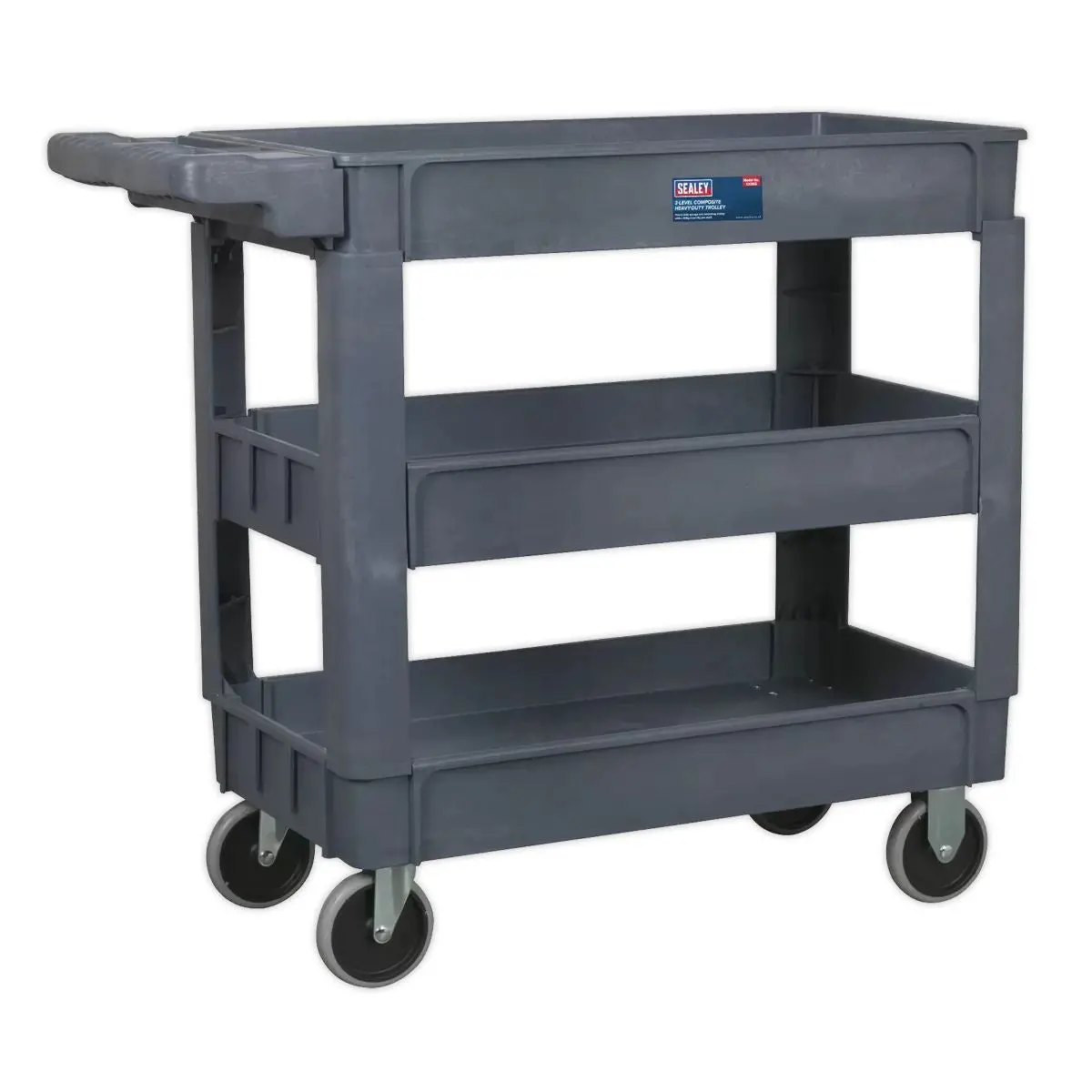 Sealey Cx203 Heavy-Duty Trolley 3-Level Composite 1