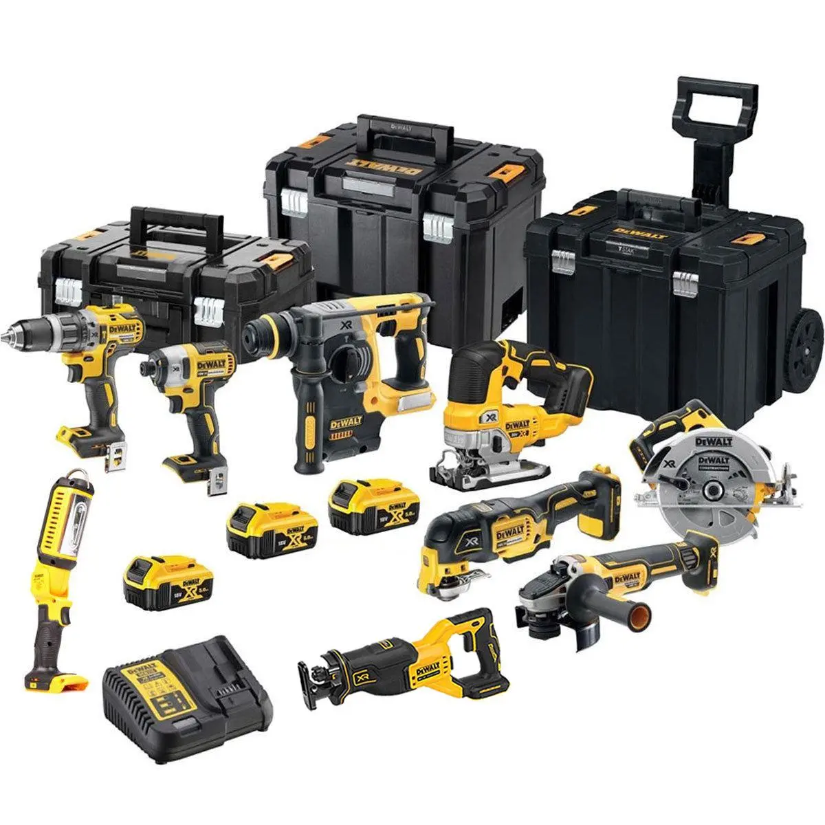 Dewalt Dckt4t79p3t 18V 9 Piece Cordless Kit 1