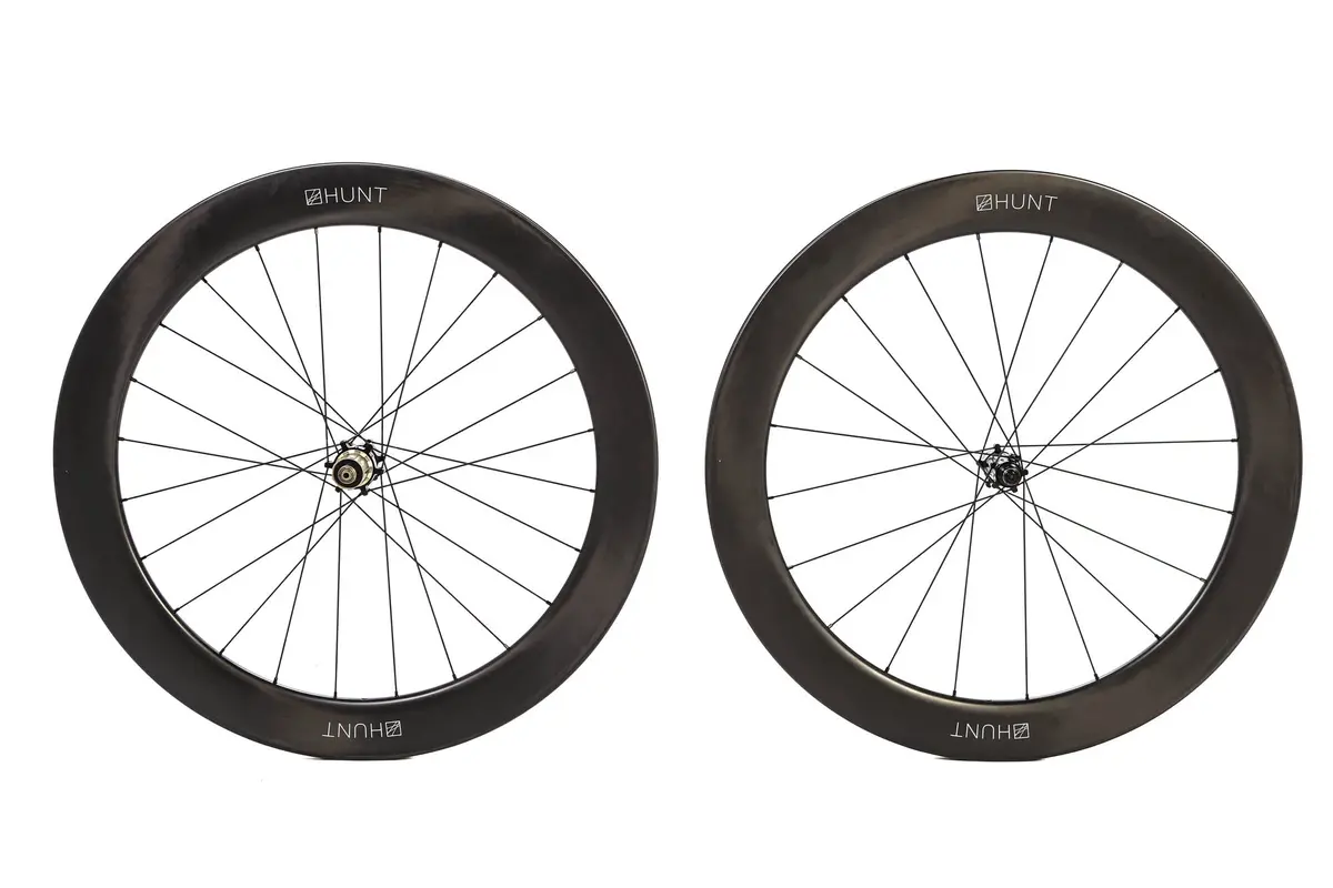 Hunt 65 Carbon Aero Disc Wheelset, Shimano Freehub 1
