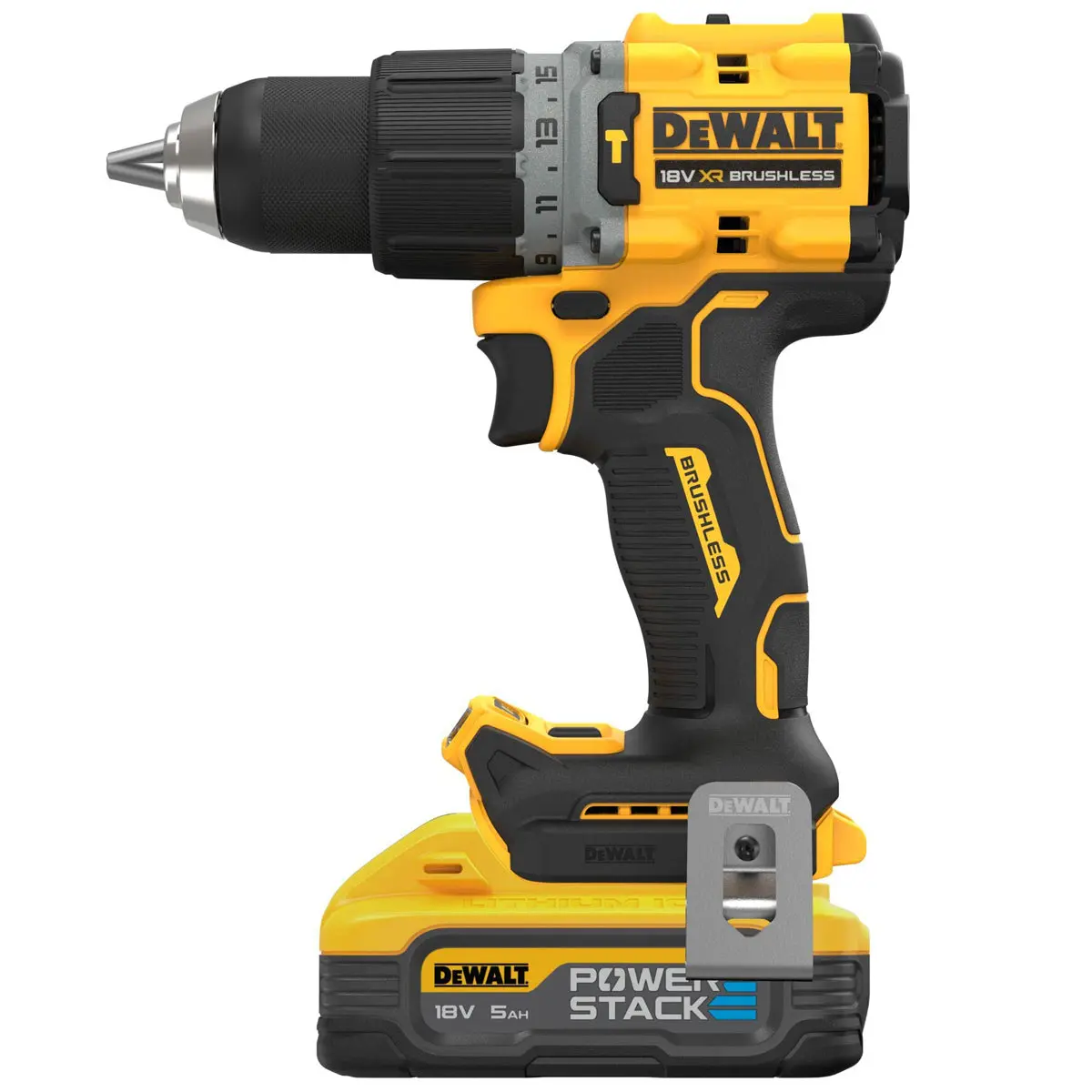Dewalt Dck2050h2t 18V Xr Brushless Combi Drill & Impact Driver With 2 X 5.0Ah Batteries Charger & Toolbox 2