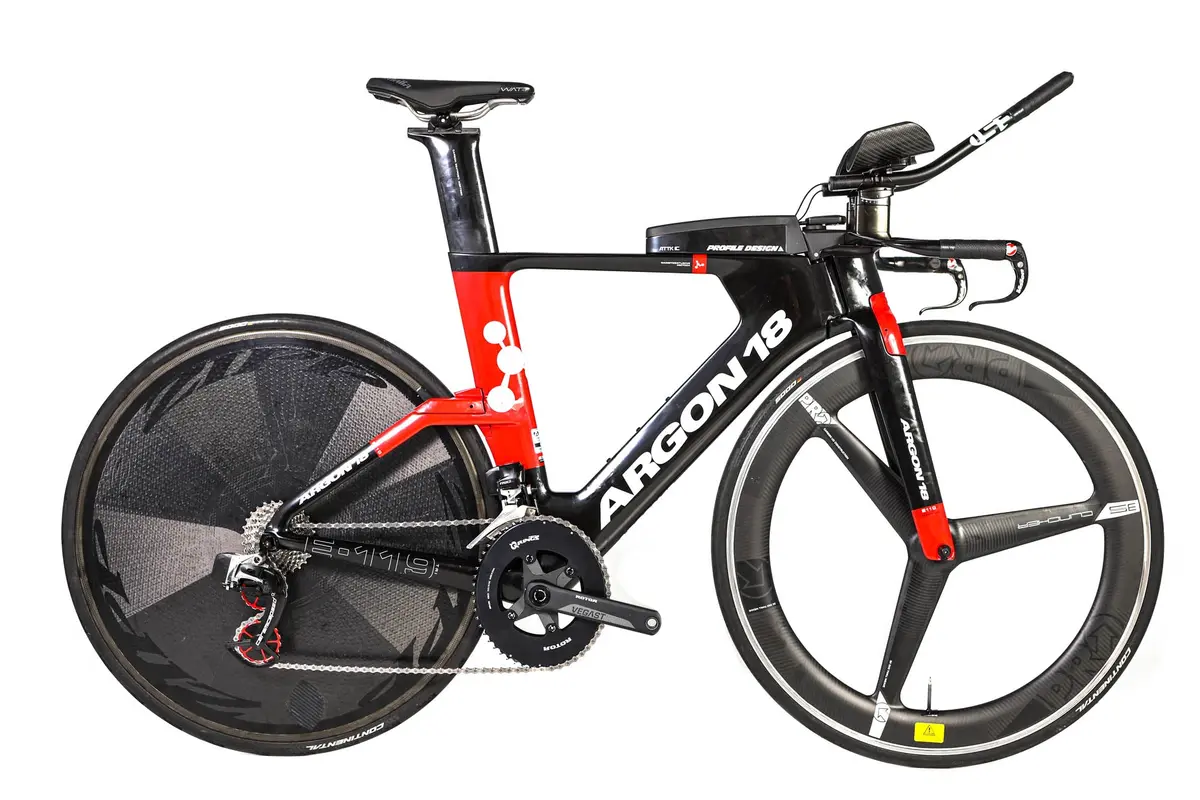 Argon 18 E119 Tri Sram Red Etap Tt Bike 2019, Size Medium 1