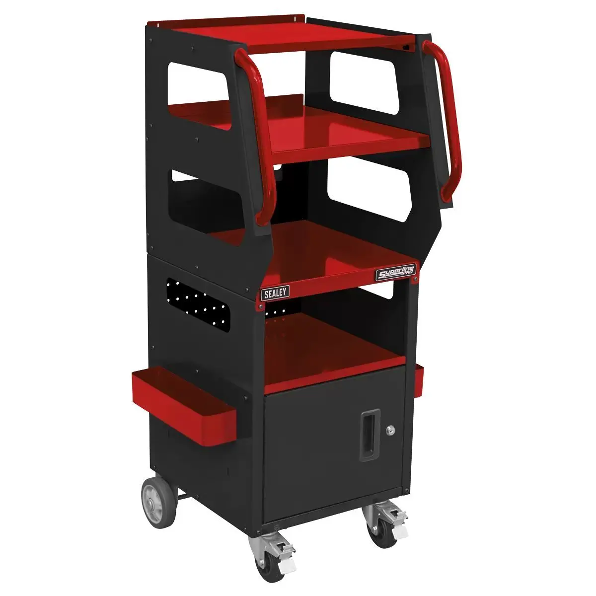 Sealey Apdt435r 4-Level Multipurpose Trolley Versatile Tool For Diagnostics And Repairs 1
