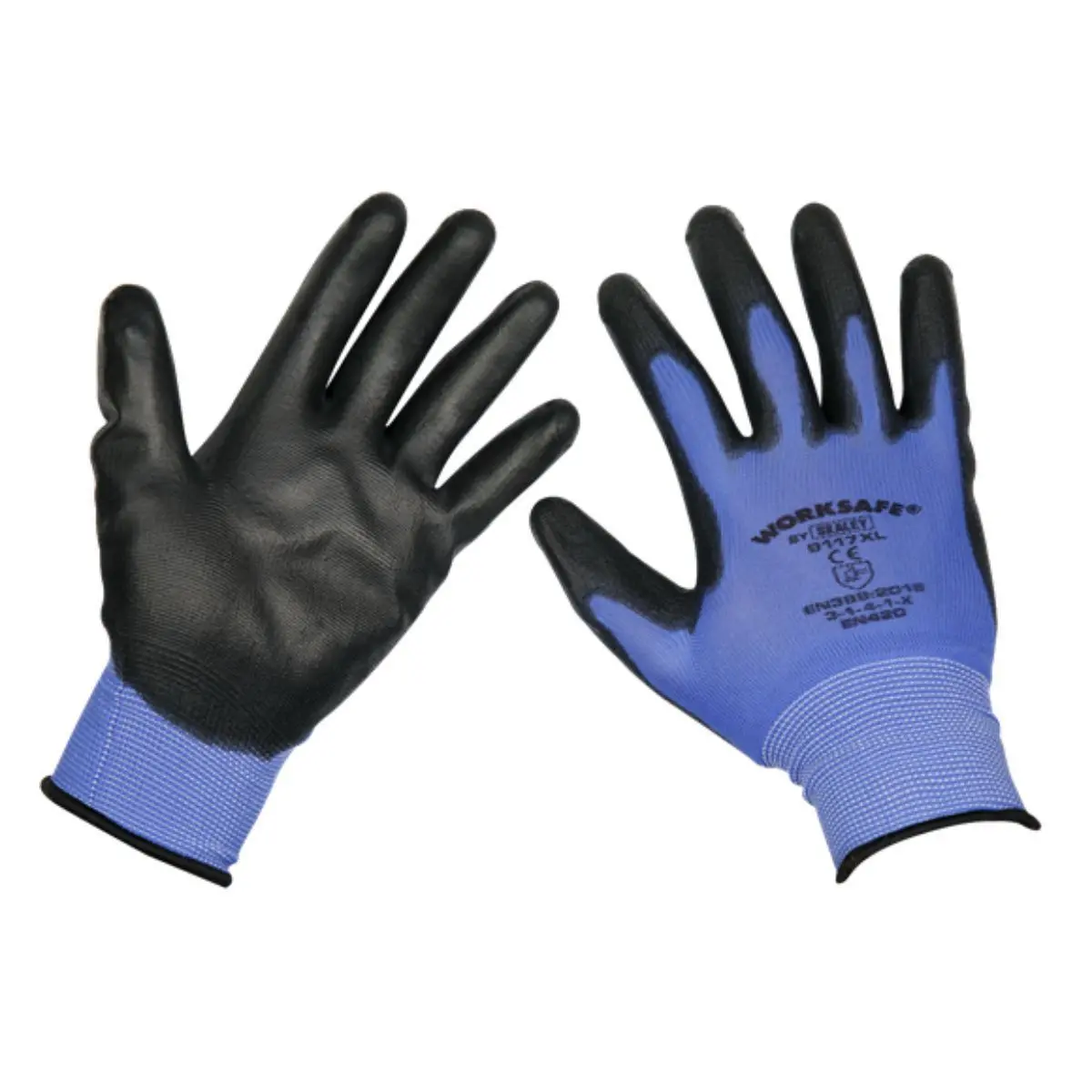 Sealey 9117Xl/B120 Lightweight Precision Grip Gloves (X-Large) Pack Of 120 Pairs 1
