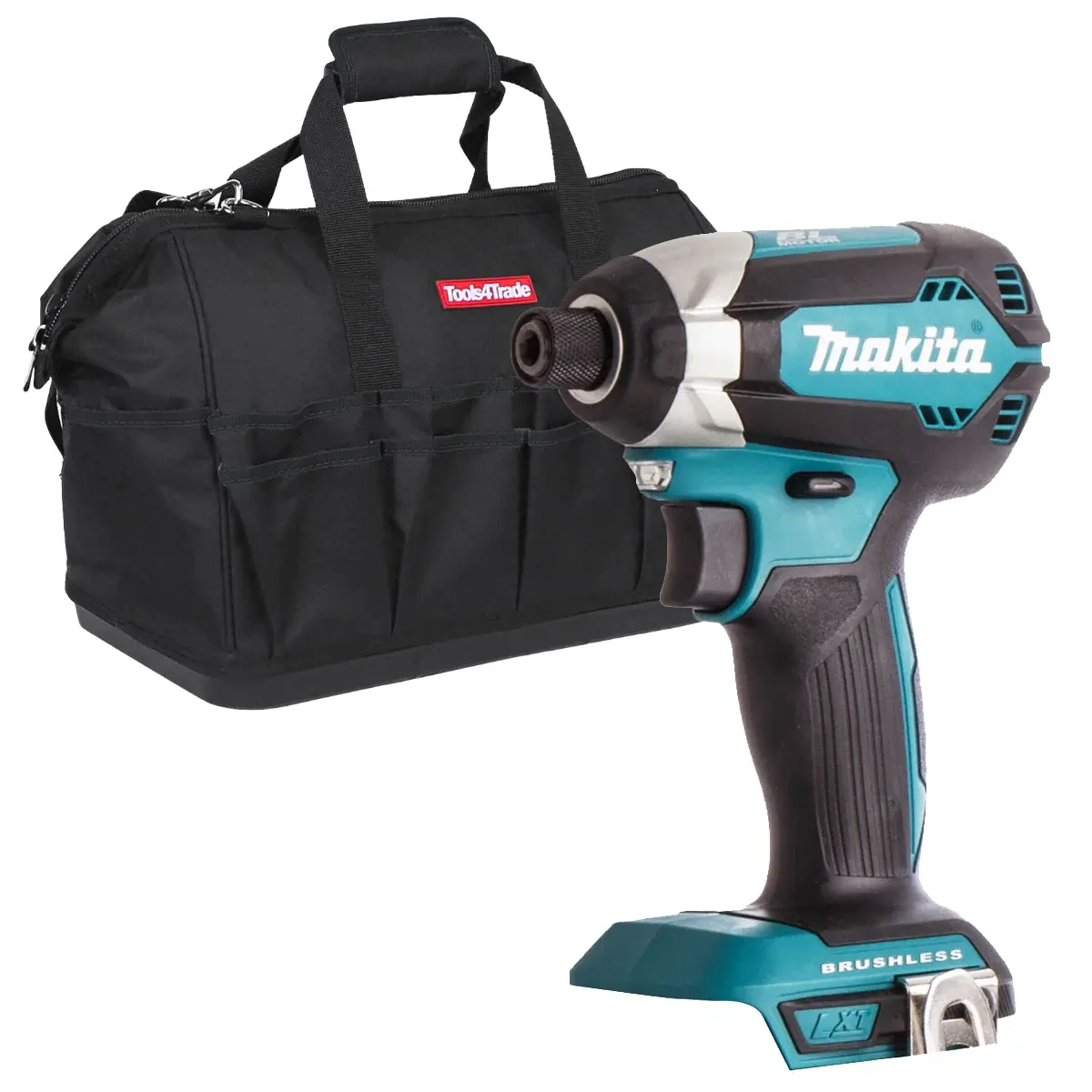 Makita Dtd153z 18V Li-Ion Brushless Impact Driver Body With Tool Bag 1