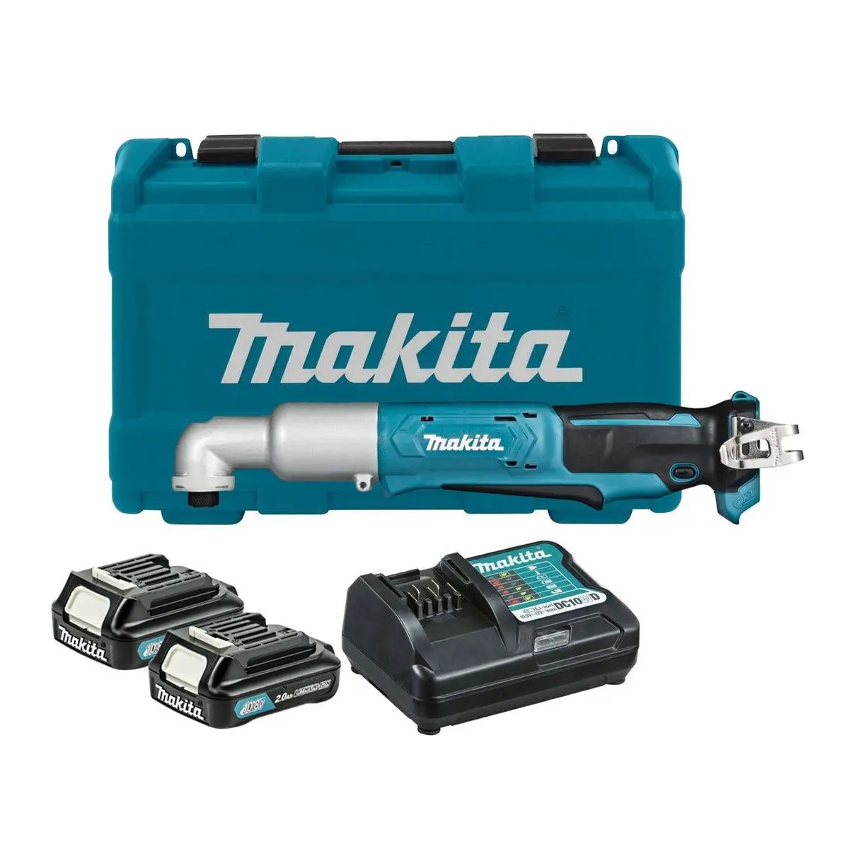 Makita Tl064dwae 12V Max Cxt Angle Impact Driver With 2 X 2.0Ah Batteries, Charger & Carrying Case 1