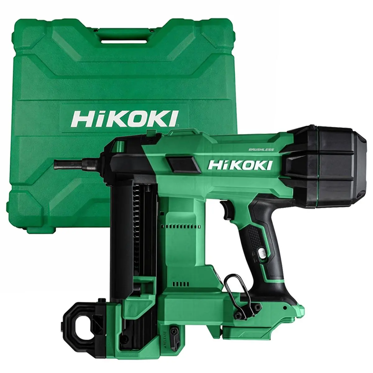 Hikoki Nc1840daw3z 18V Brushless Concrete Nailer Body Only In Carry Case 1