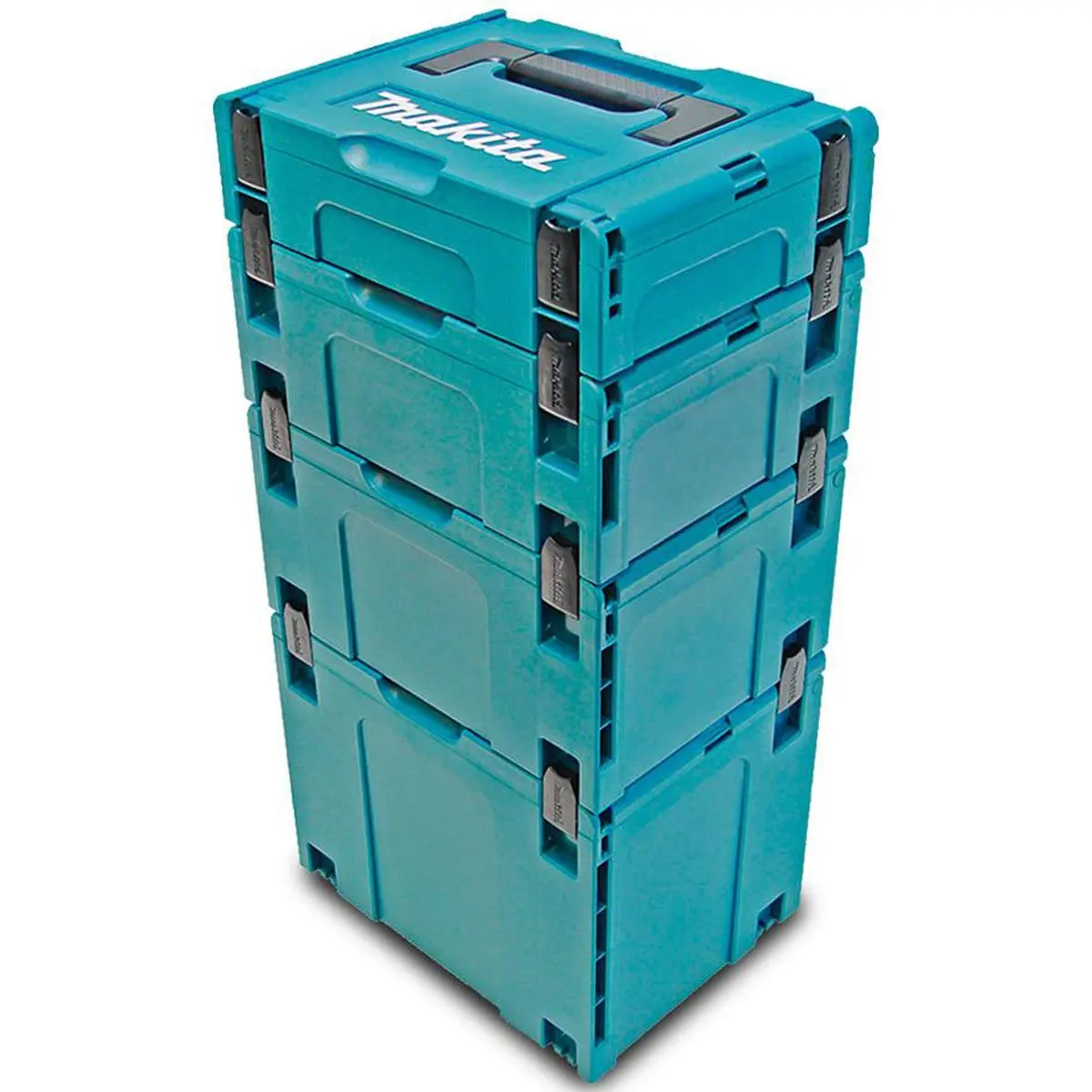 Makita Makpac General Purpose Stackable Connector Case 4 Piece Set 1