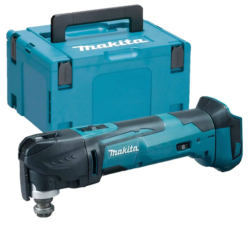 Makita Dtm51z 18V Li-Ion Multi-Tool Lxt Keyless Blade Change With Connector Case 1