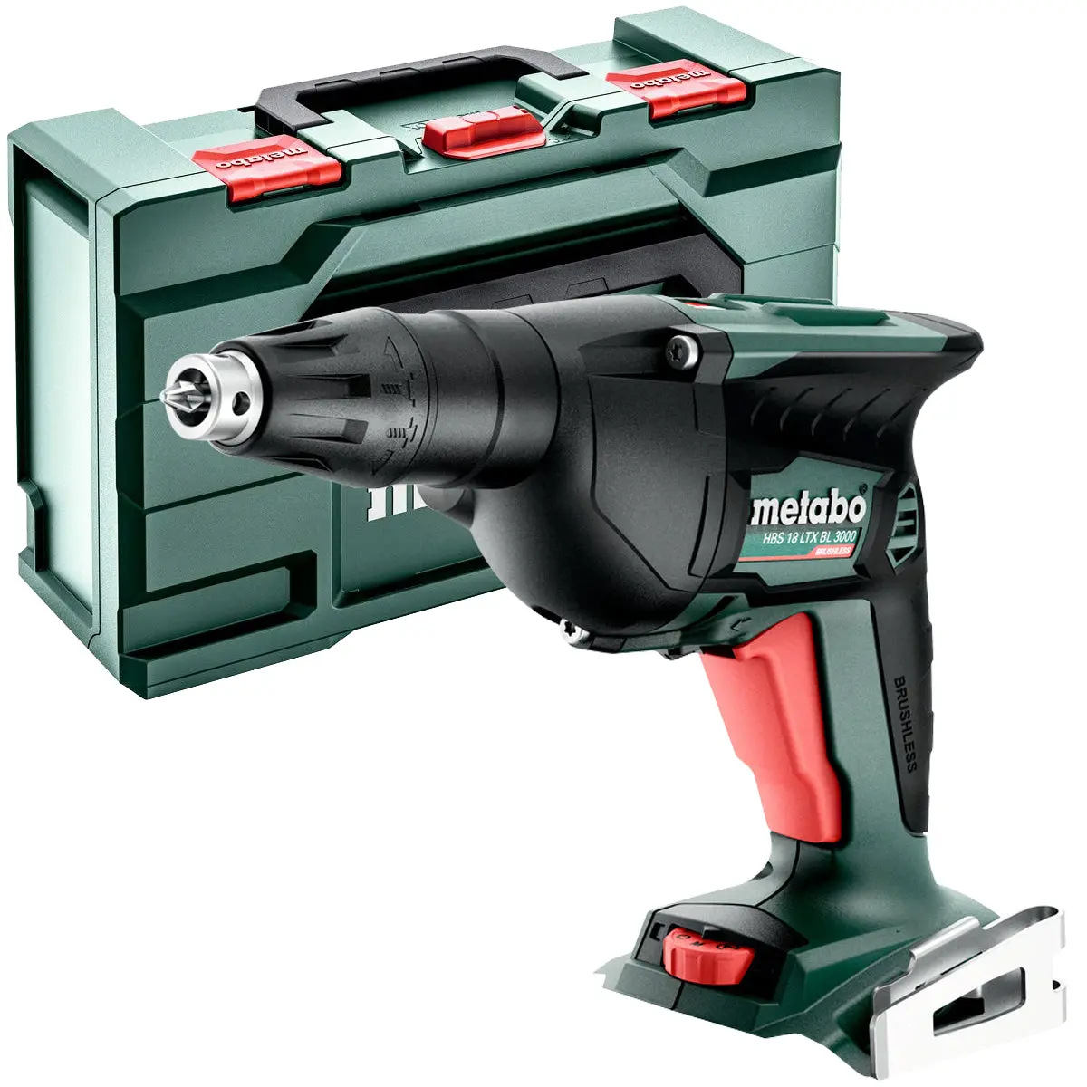 Metabo Hbs 18 Ltx Bl 3000 18V Brushless Drywall Screwdriver Body Only In Metabox 620062840 1