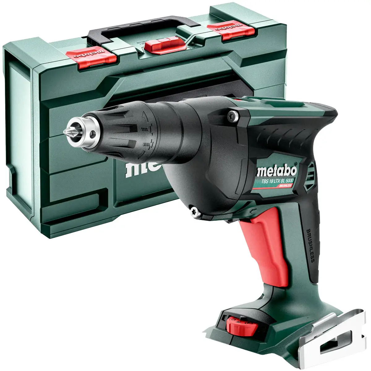Metabo Tbs 18 Ltx Bl 5000 18V Brushless Drywall Screwdriver Body Only In Metabox 620063840 1