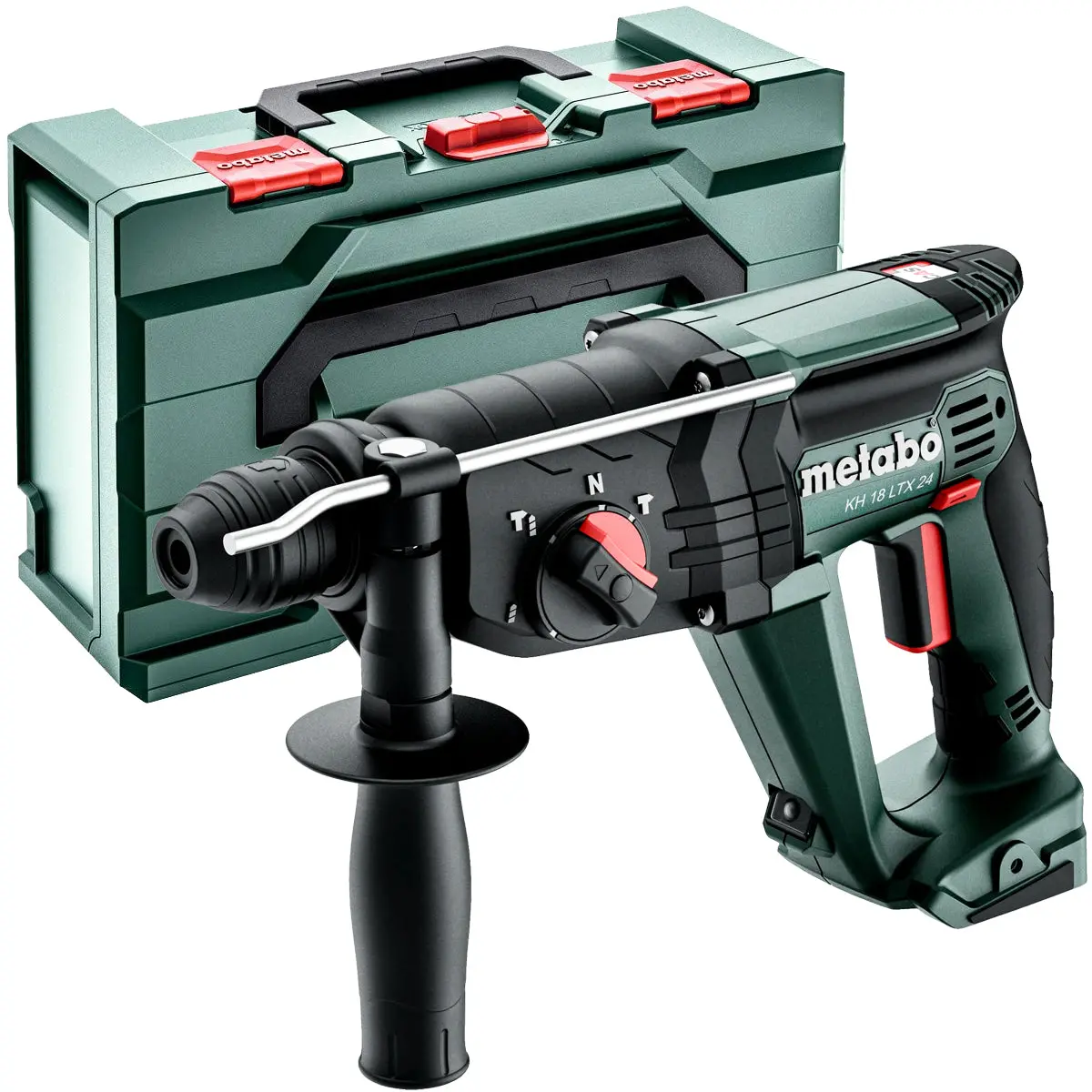 Metabo Kh 18 Ltx 24 18V Sds+ Combination Hammer Body Only In Metabox 601712840 1