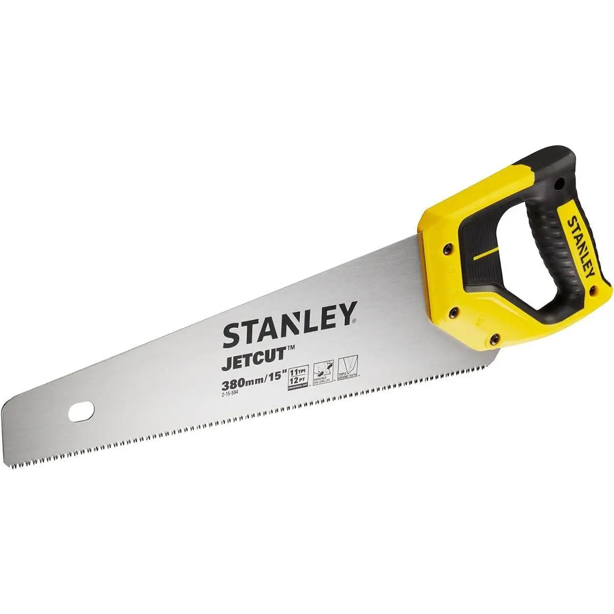 Stanley 380Mm Jet Cut Fine Handsaw 16In 11 Tpi Sta215594 1