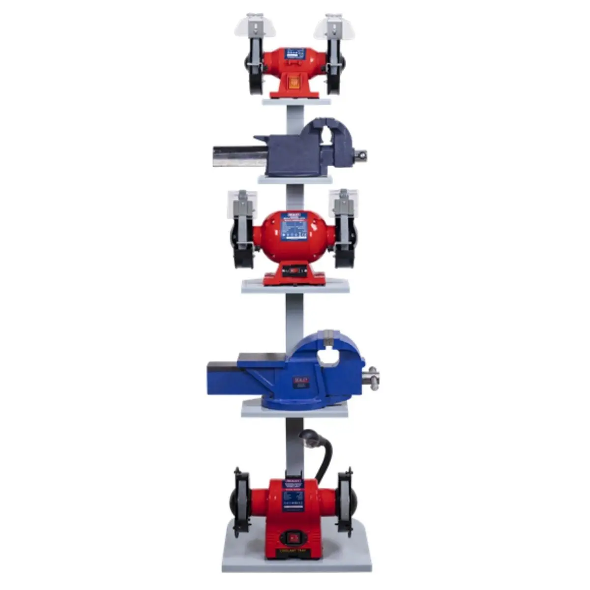 Sealey Bgvdscombo4 Bench Grinder & Vice Stand Deal 1