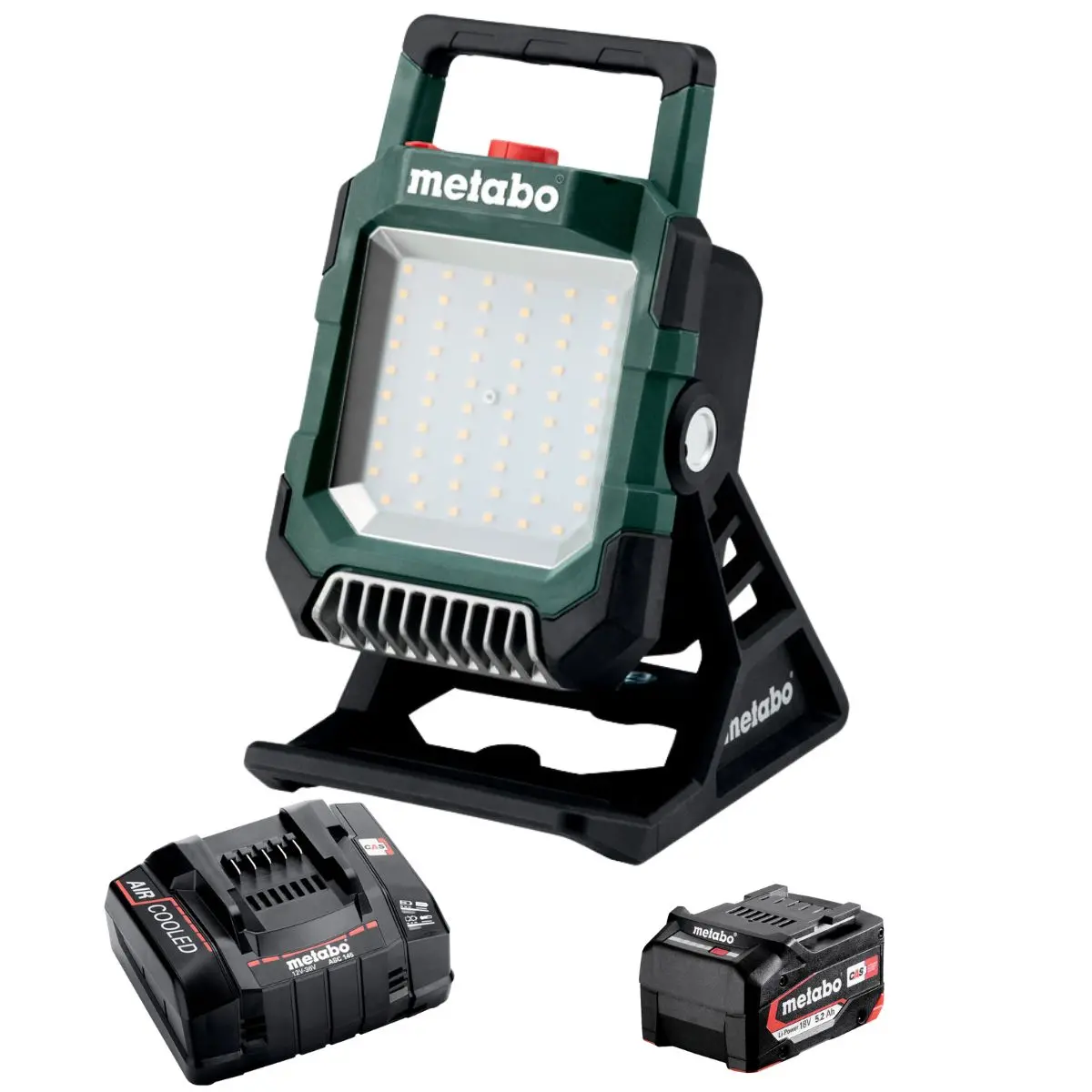 Metabo Bsa 18 Led 4000 18V Site Light With 1 X 5.2Ah Battery & Charger 1