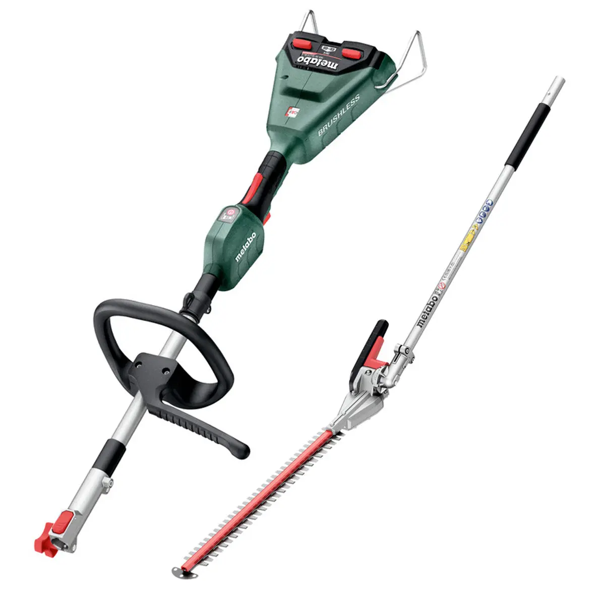 Metabo Ma 36-18 Ltx Bl Q 36V Brushless Split Shaft Multi Tool With Hedge Trimmer Attachment 1