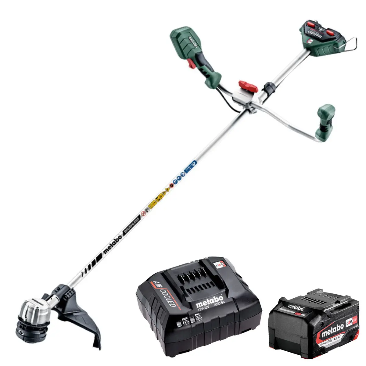 Metabo Fsb 36-18 Ltx Bl 40 36V Brushless 40Cm Grass Trimmer With 1 X 4.0Ah Battery & Charger 1