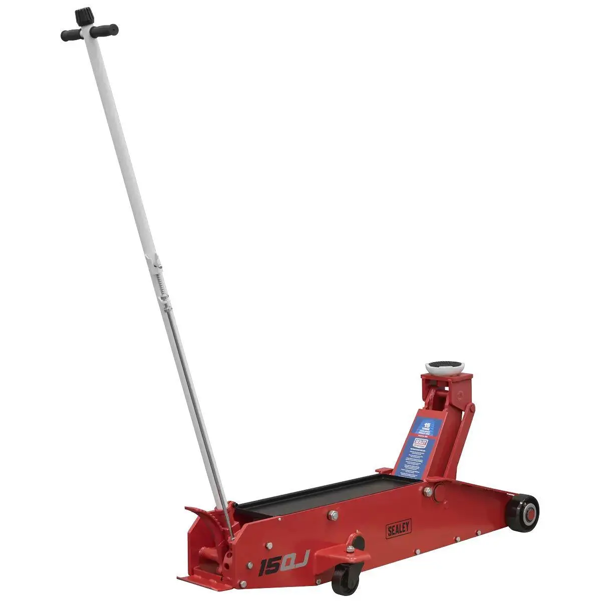 Sealey 15Qj Premier Long Reach Trolley Jack 15 Tonne 1