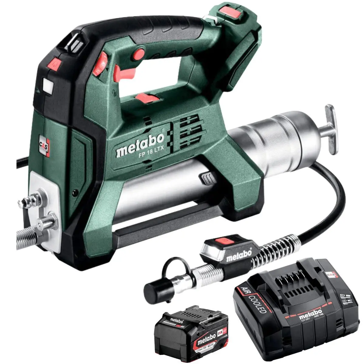 Metabo Fp 18 Ltx 18V Cordless Grease Gun With 1 X 4.0Ah Battery & Charger 1