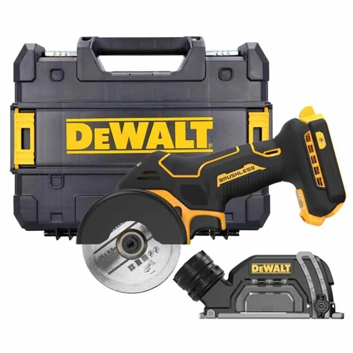 Dewalt Dcs438nt 18V Xr Brushless 76Mm Cut Off Saw Body Only With Case 1