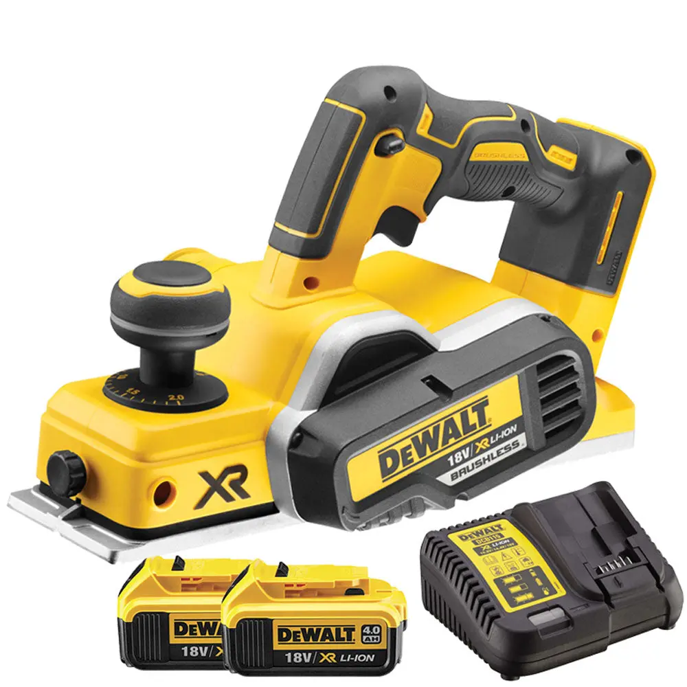 Dewalt Dcp580n 18V Brushless Planer With 2 X 5.0Ah Batteries & Charger 1