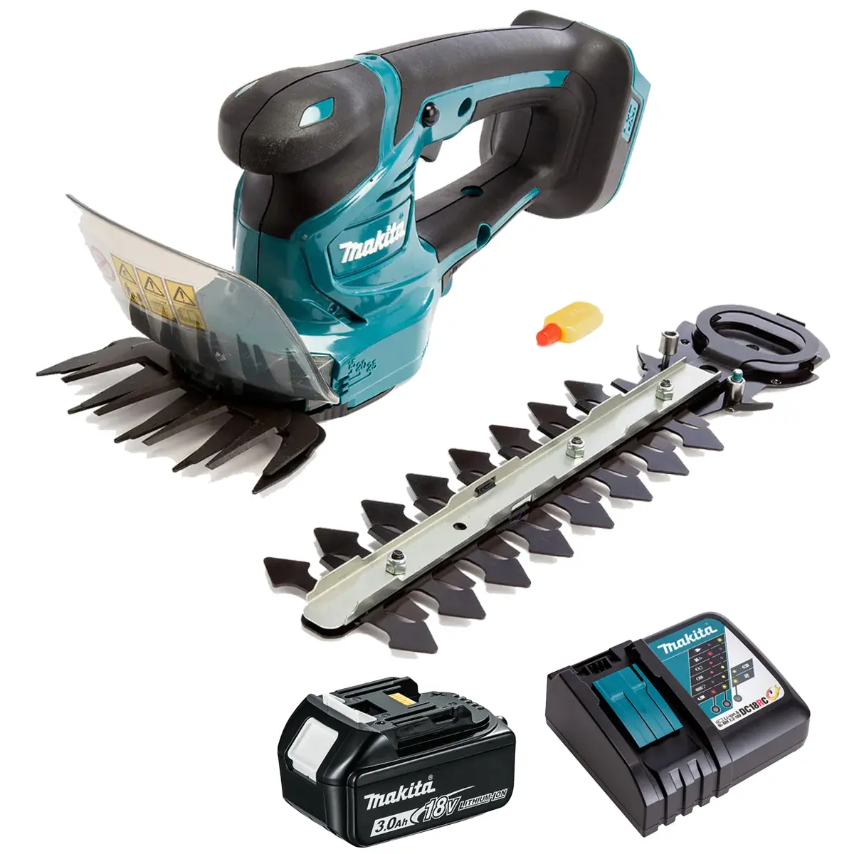 Makita Dum111zx 18V 110Mm Grass Shear With 1 X 3.0Ah Battery & Charger 1
