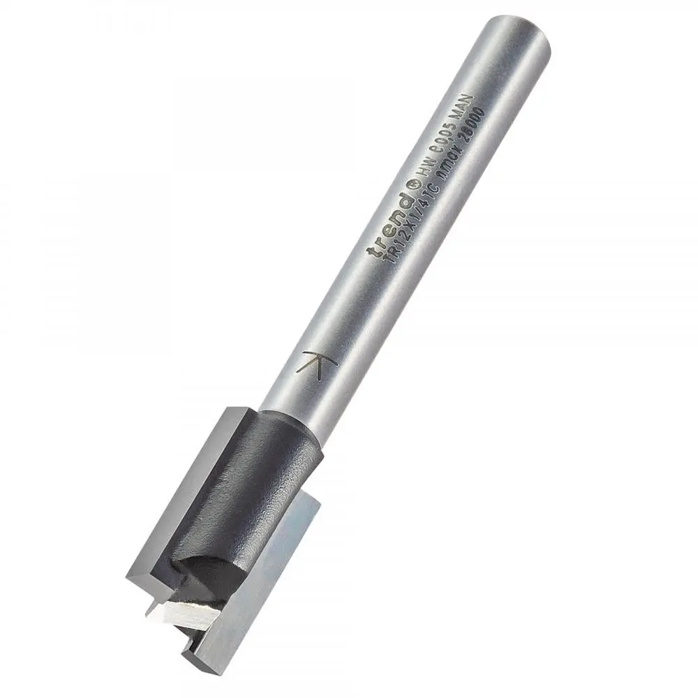 Trend 12Mm Two Flute Cutter Tr12x1/4Tc 1