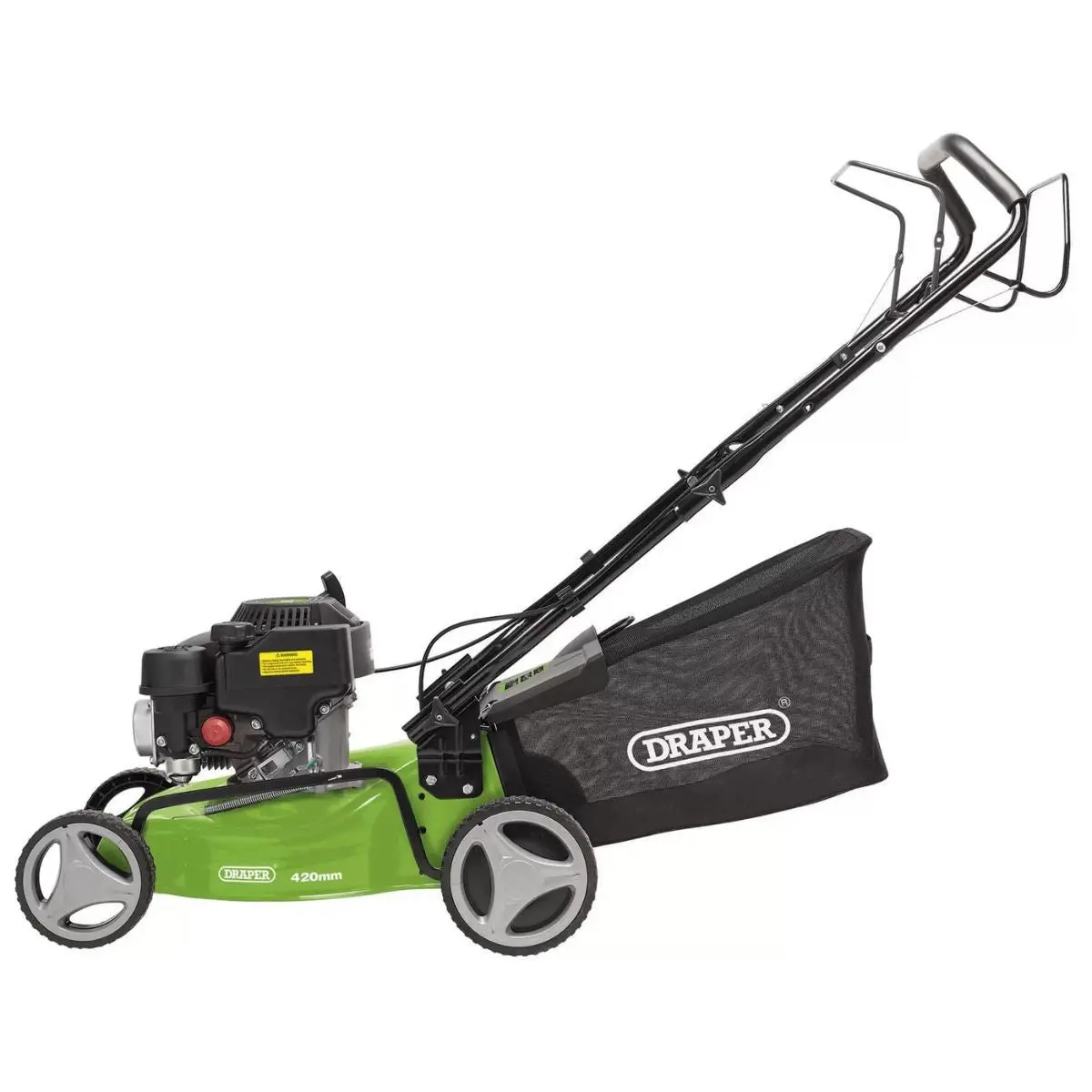 Draper Lmp410sp 420Mm Steel Deck Petrol Lawn Mower 132Cc/3.3Hp 08671 2