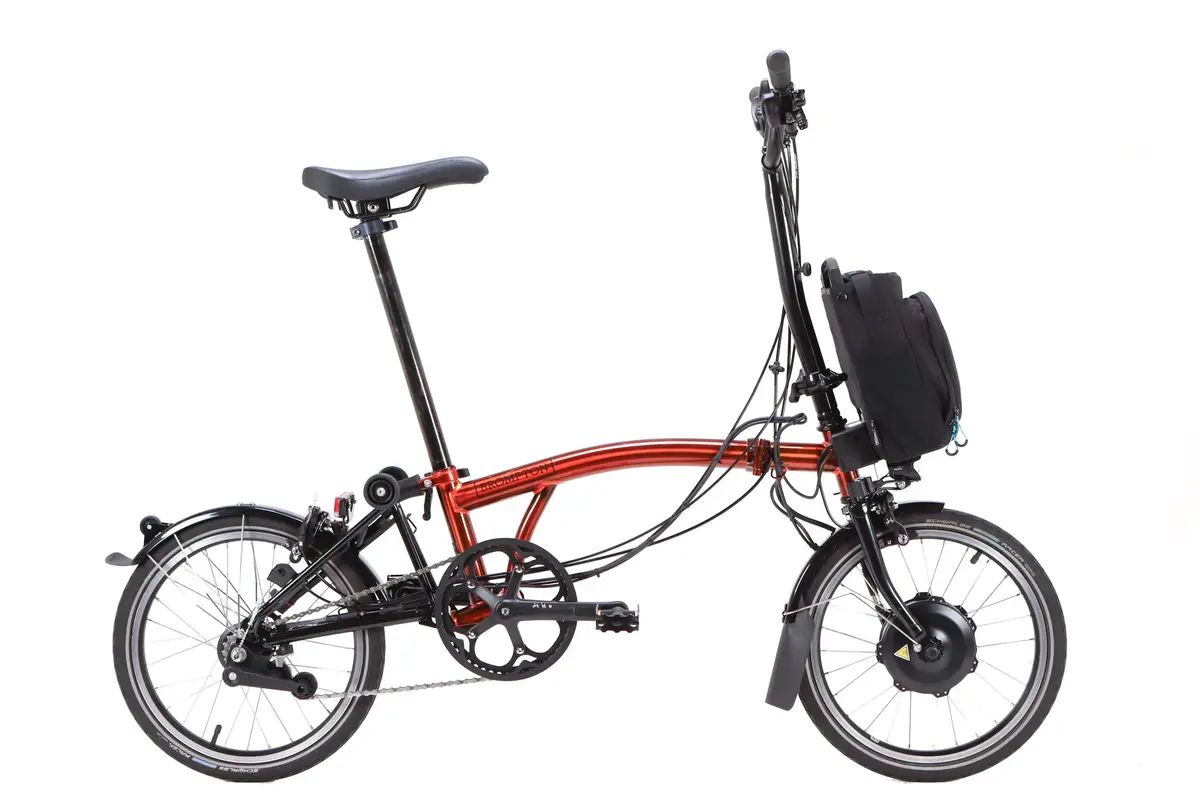 Brompton C Line Explore Electric Folding Bike 2022 1