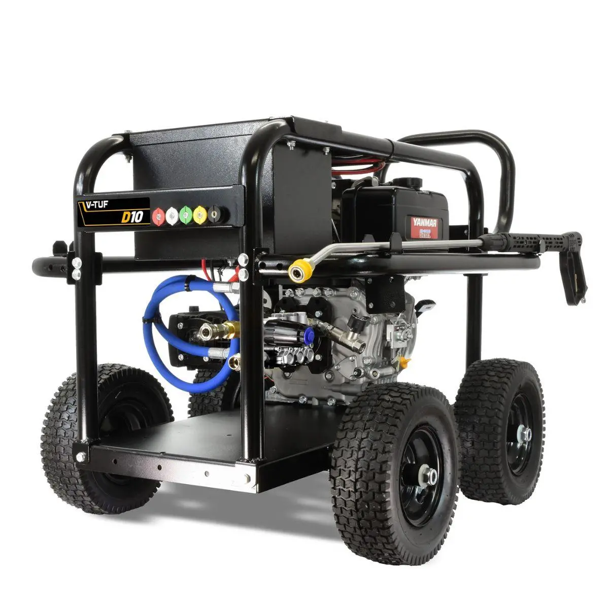 V-Tuf Vtufd10-15200 10Hp 3000Psi Yanmar Diesel Pressure Washer With Gearbox Pump 15L/Min 1