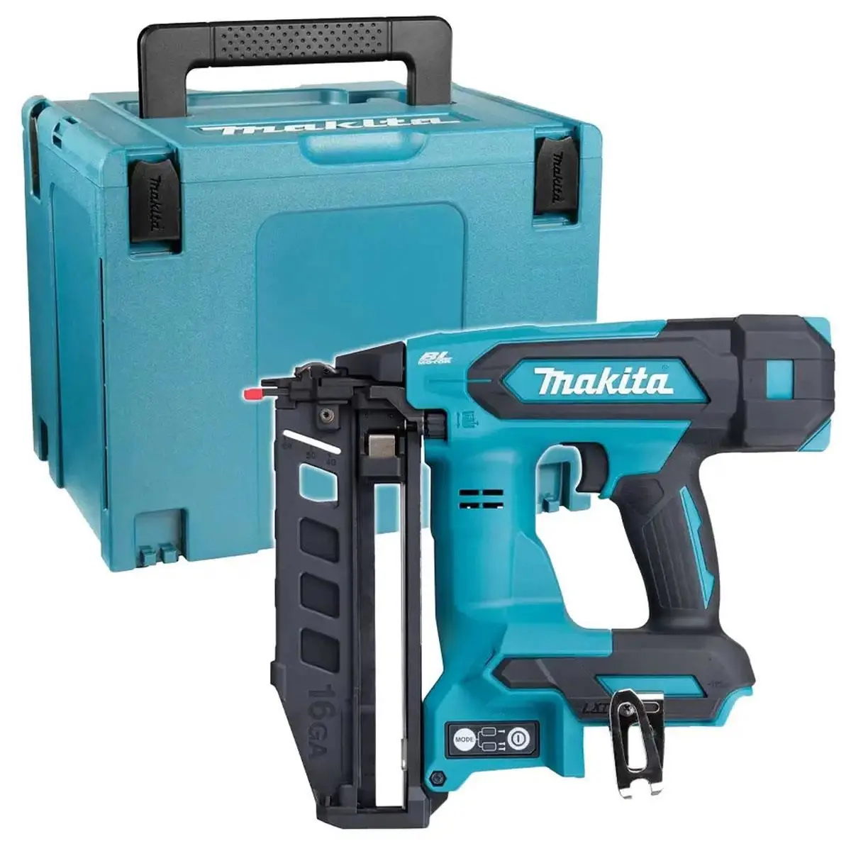 Makita Dbn601zj 18V Lxt Brushless 16G Finishing Nailer Body Only With Case 1
