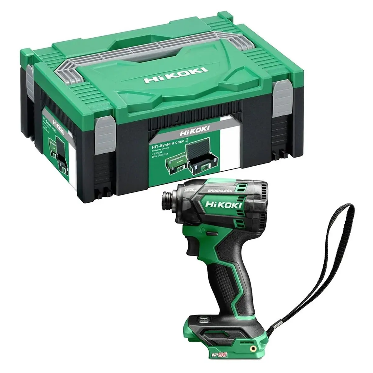 Hikoki Wh18dcw2z 18V Brushless Impact Driver Body Only With Case 1