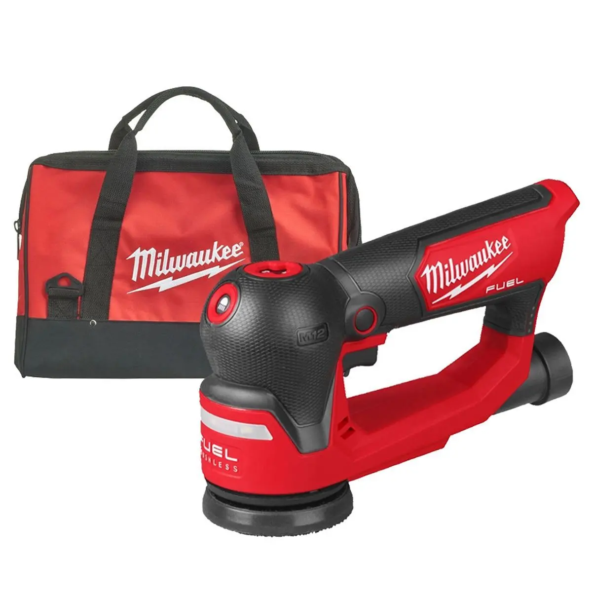 Milwaukee M12fsdr75-0B 12V Brushless 75Mm Random Orbit Sander Body Only & Bag 4933498232 1