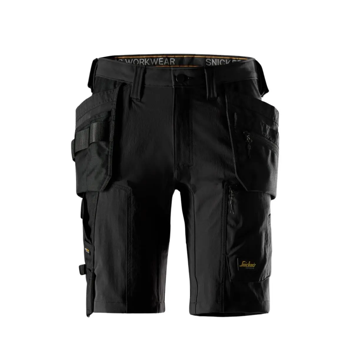 Snickers 6118 Allroundwork 4-Way Stretch Shorts With Holster Pockets Black - 31" Waist 1