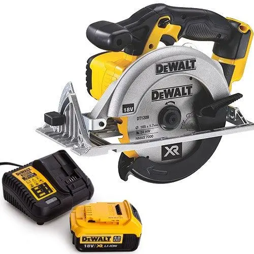 Dewalt Dcs391n 18V 165Mm Circular Saw With 1 X 4.0Ah Battery & Charger 1