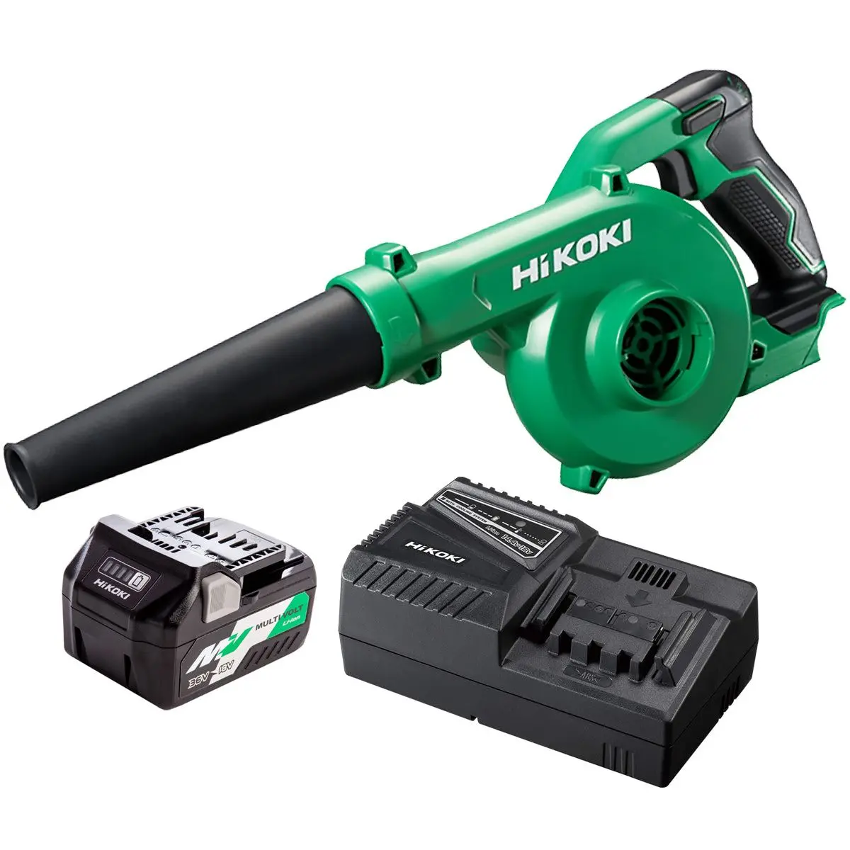Hikoki Rb18dcw4z 18V Blower With 1 X 2.5Ah/5.0Ah Battery & Charger 1