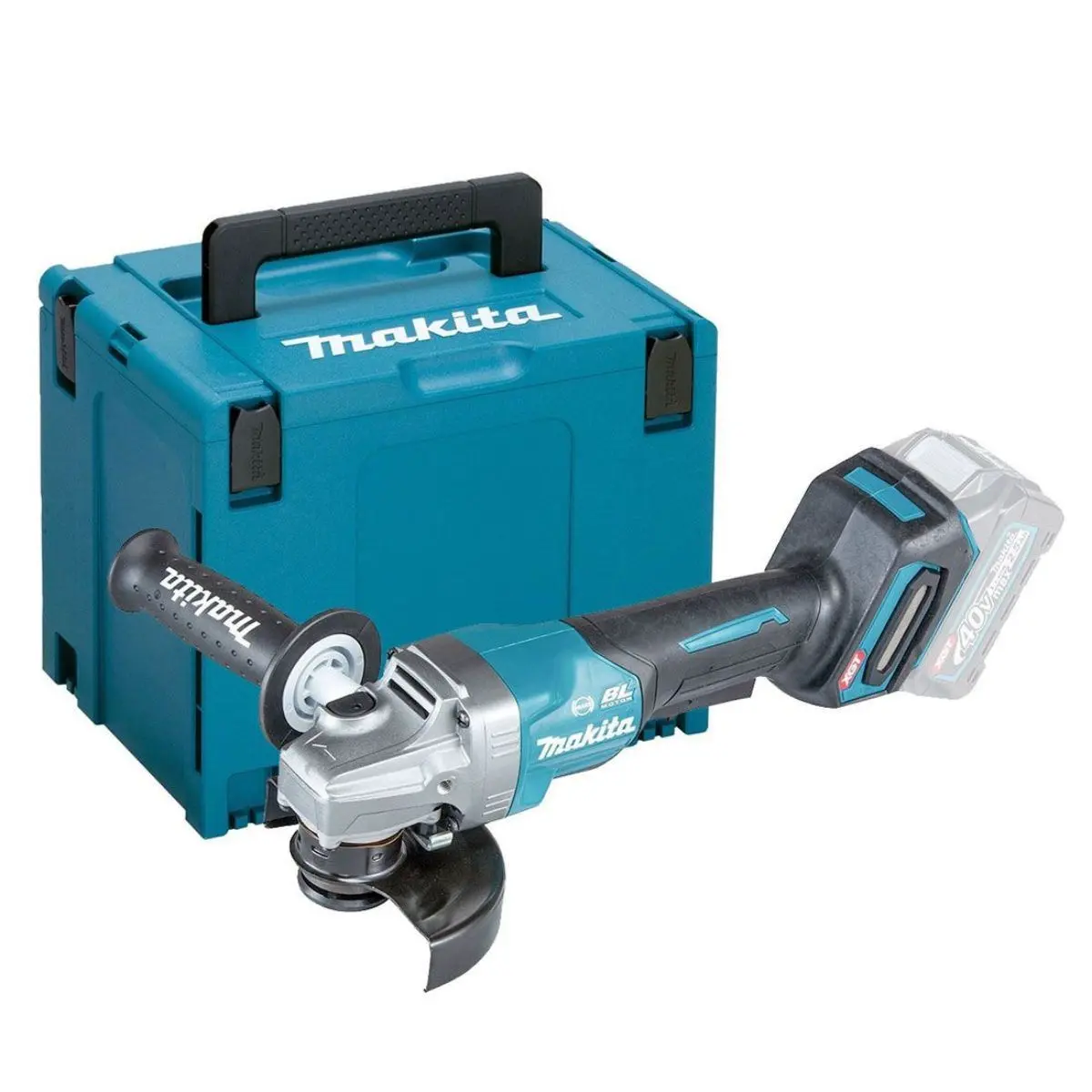 Makita Ga013gz01 40V Xgt Max 125Mm Brushless Angle Grinder Body Only With Carry Case 1