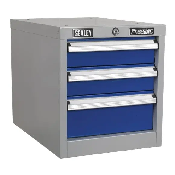 Sealey Api16 Industrial Triple Drawer Unit For Api Series Workbenches 1