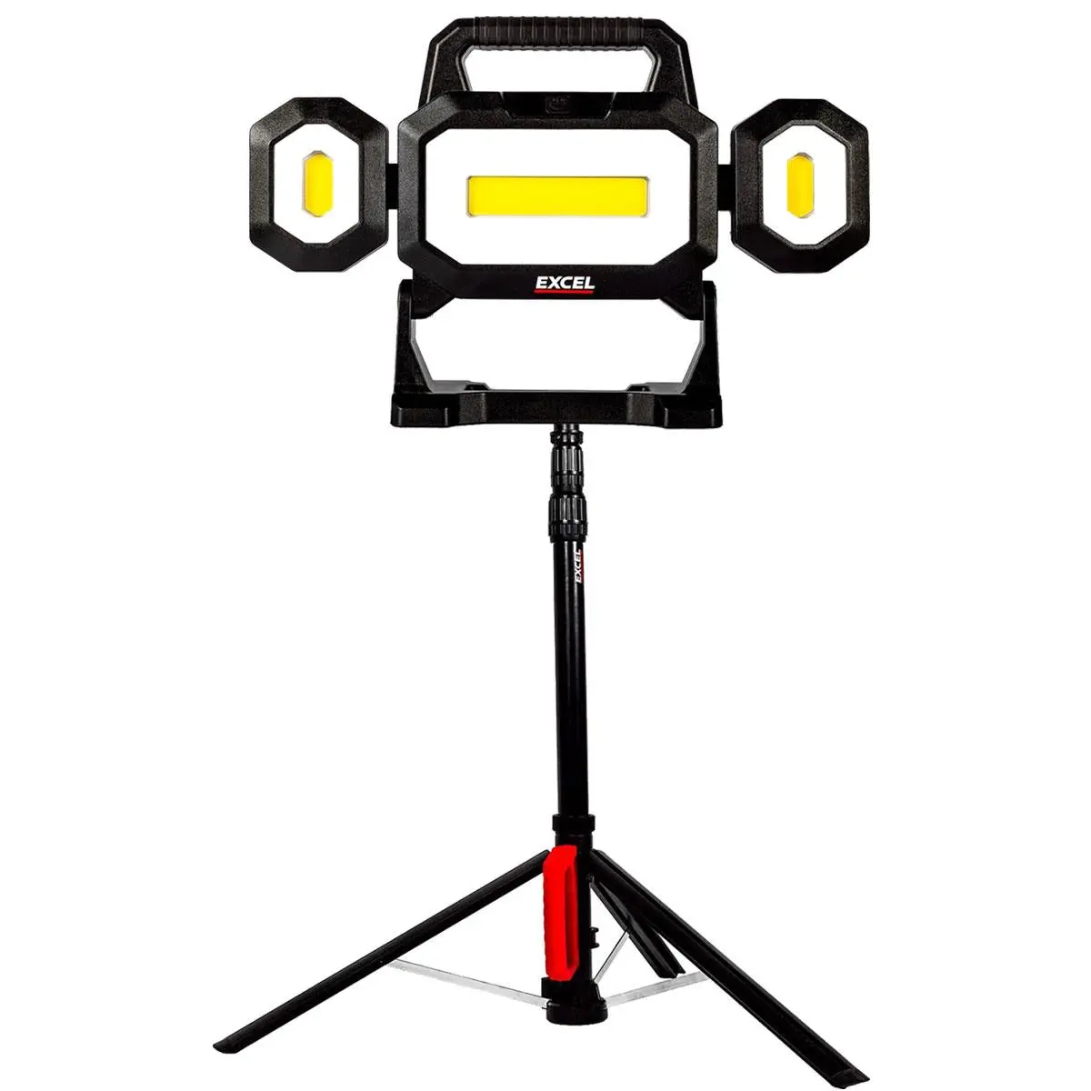 Excel 18V Led Work Light 5000 Lumens With Universal Tripod Stand 1.8M 1