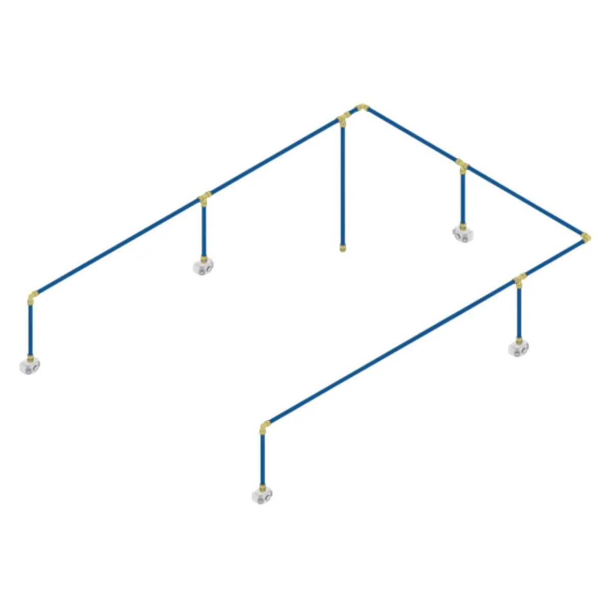 Sealey Sbakit5 Sharkbite® 36M 5-Drop Air Supply System Kit 1