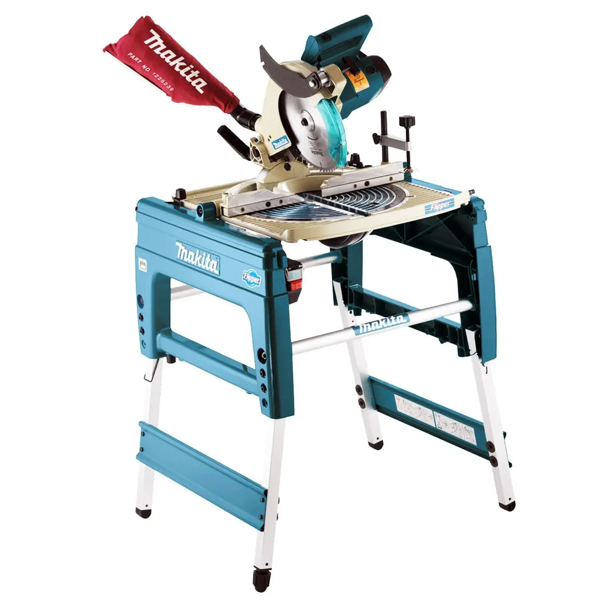 Makita Lf1000/2 260Mm Flip Over Table Saw / Mitre Saw 240V 1