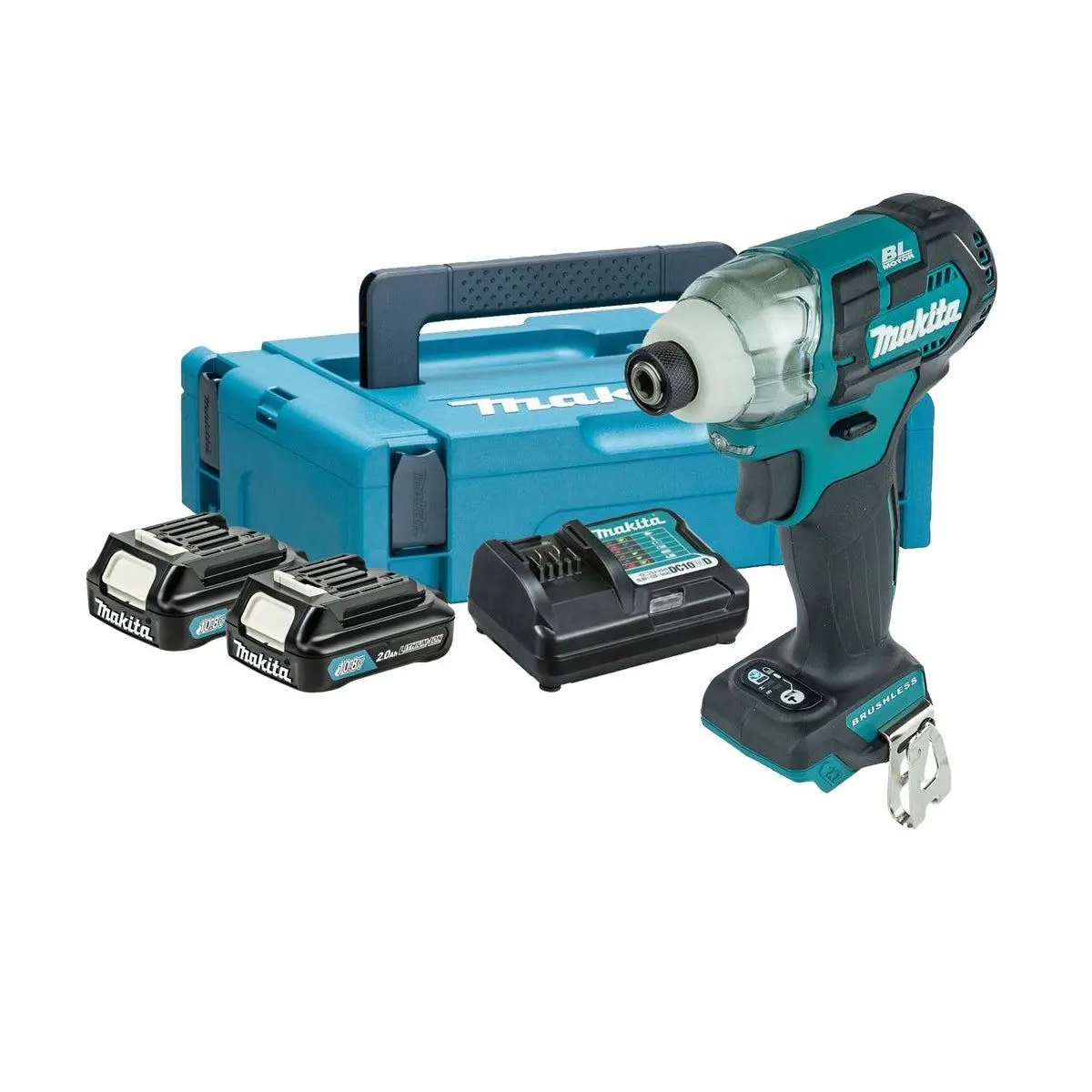 Makita Td111dsaj 12V Max Cxt Impact Driver With 2 X 2.0Ah Batteries, Charger & Case 1