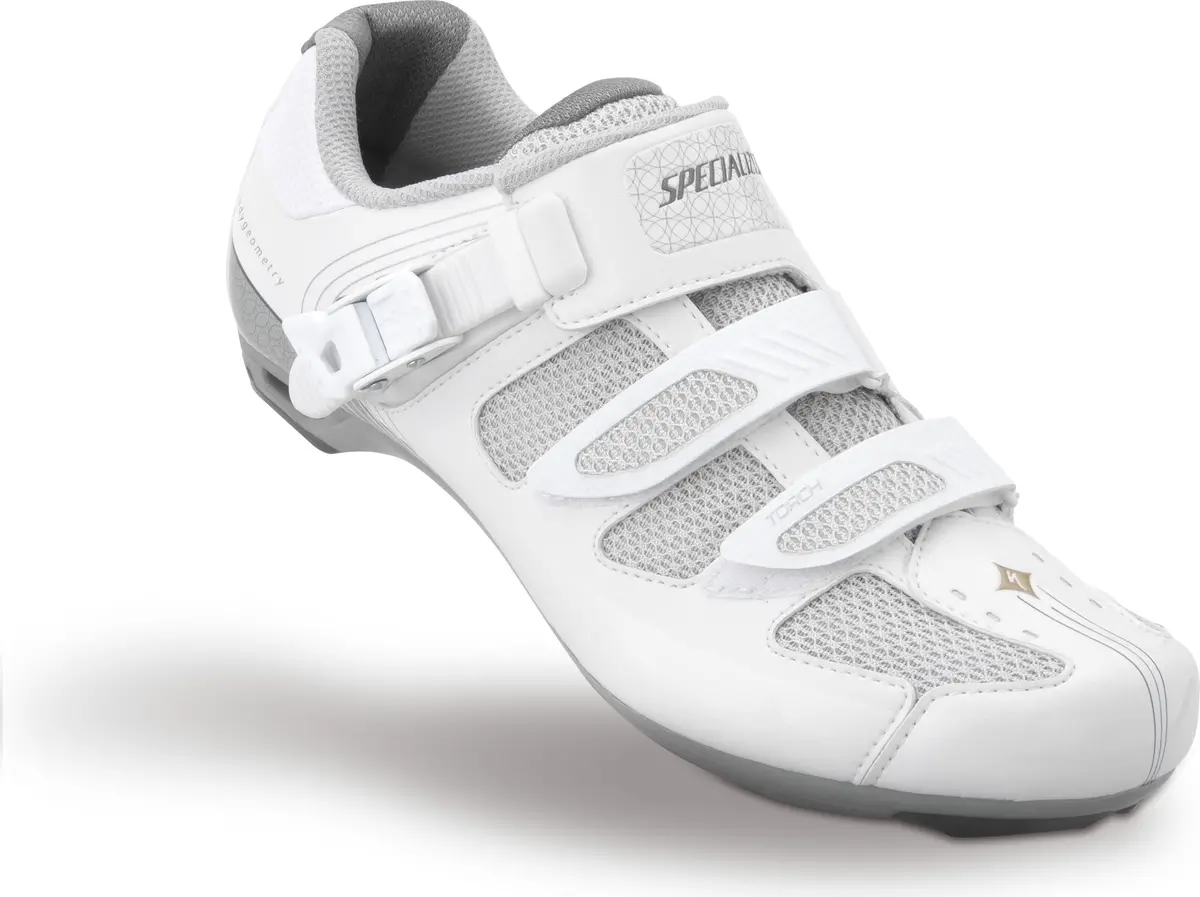 Specialized Torch Womens Road Shoe White/ Silver, Size 41 1