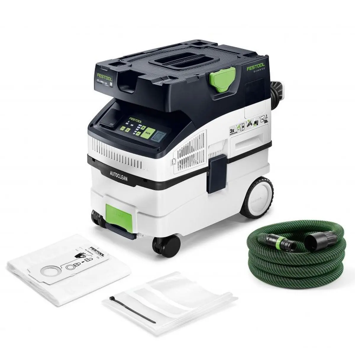 Festool Cleantec Ctl Midi I Ac L-Class Wet And Dry Mobile Dust Extractor 15L 110V Gb - 578546 1
