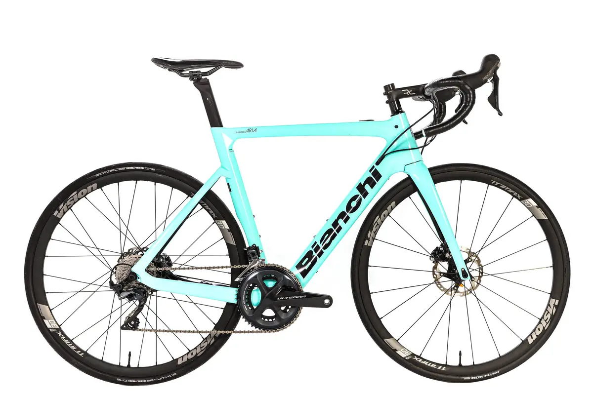 Bianchi Aria E-Road Shimano Ultegra Disc Electric Road Bike 2022, Size 57Cm 1