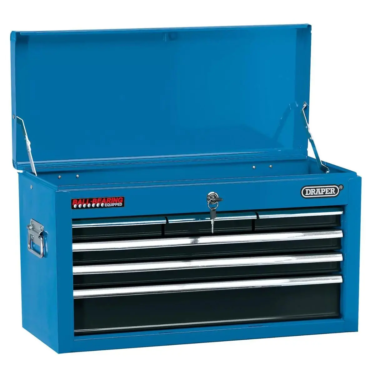 Draper Tc6b Narrow Tool Chest 6 Drawer 24" Blue 51690 1