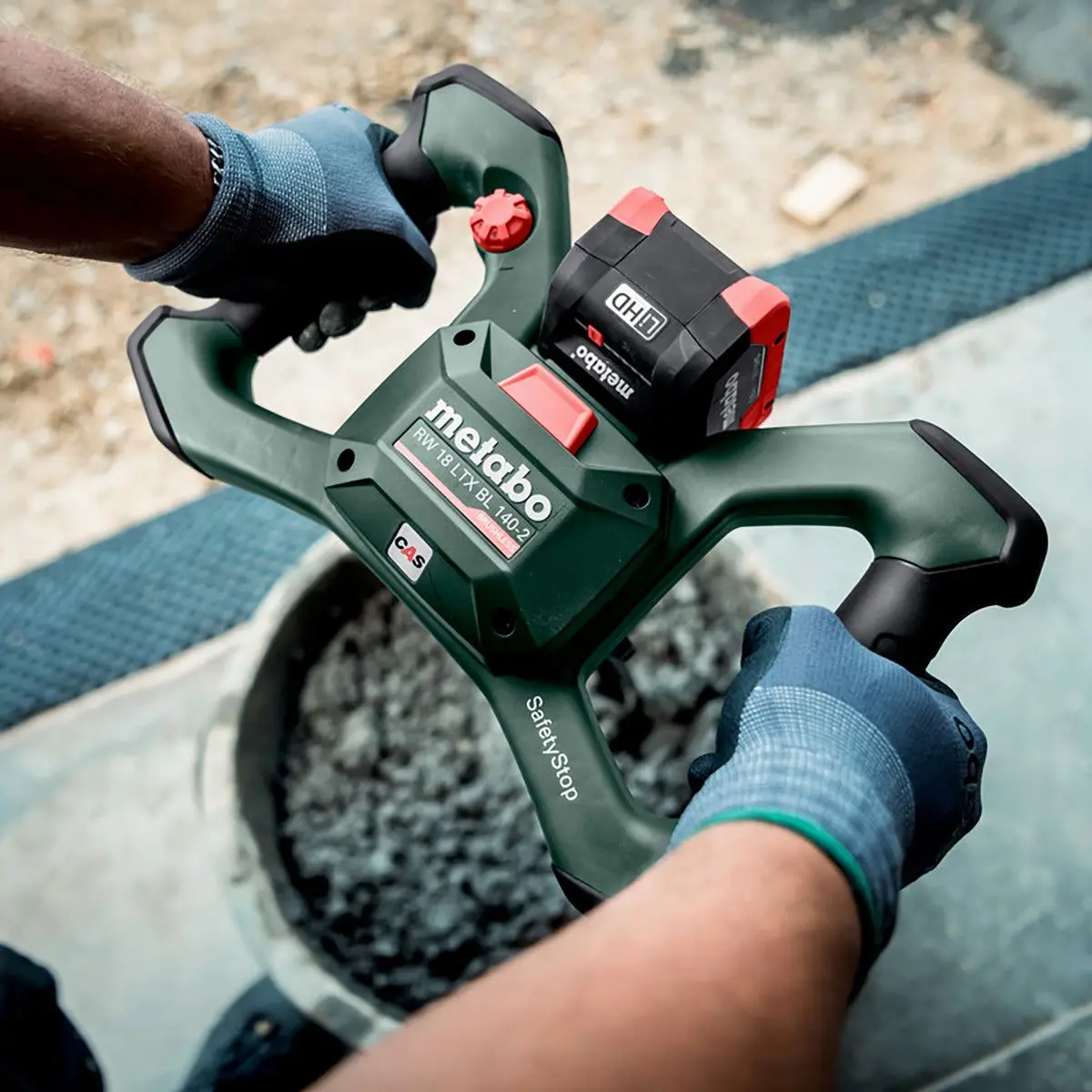 Metabo Rw 18 Ltx Bl 140-2 18V Brushless 140Mm Stirrer Body Only 601165850 2