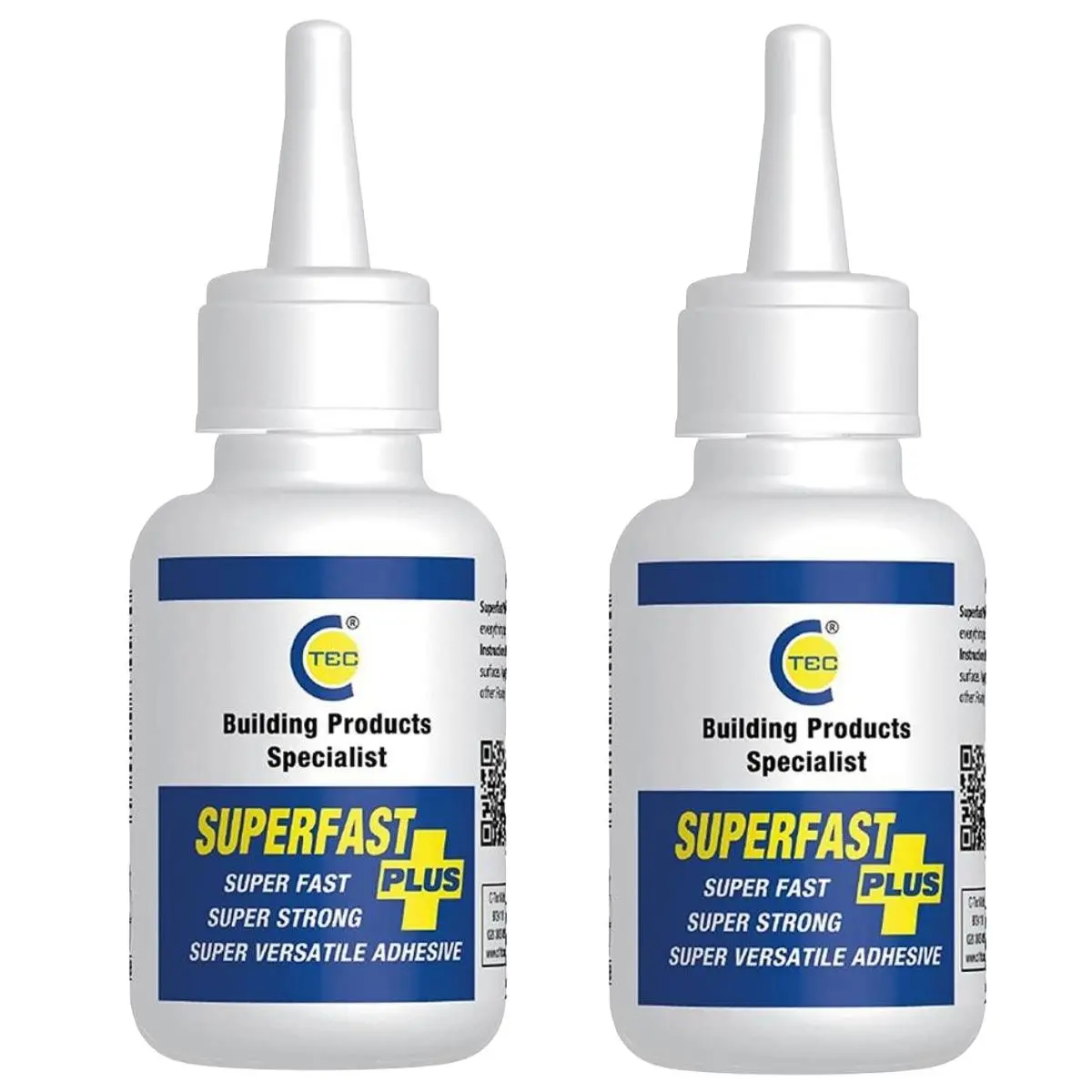 C-Tec 50Ml Superfast Plus Extra Strong Adhesive Glue Pack Of 2 1
